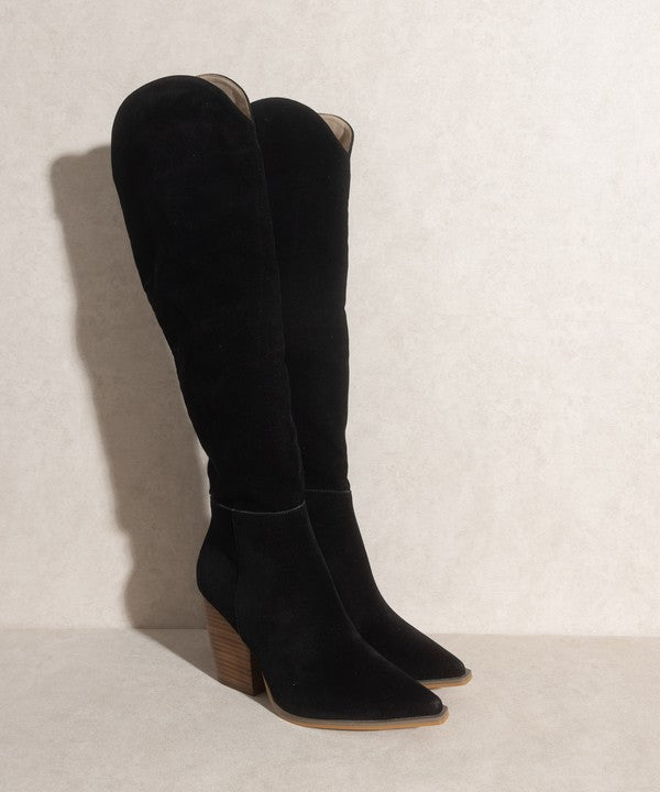 Oasis Society Clara - Knee-High Western Boots