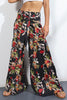 Printed High-Rise Tied Culottes