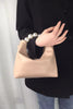 PU Leather Pearl Handbag